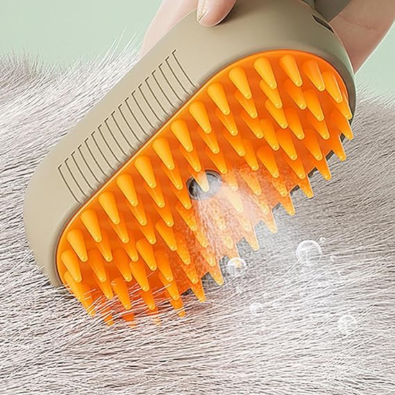 FUR-BLASTER 3000 - Cepillo de Vapor Con Mango 3 En 1