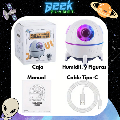 COSMOPOD - Humidificador Capsula Astronauta